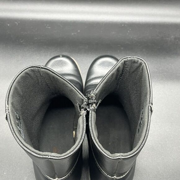 Clarks Riddle Wonder Moto Riding Boot womens 9.5 26113465 Black ankle boot biker - Picture 6 of 8